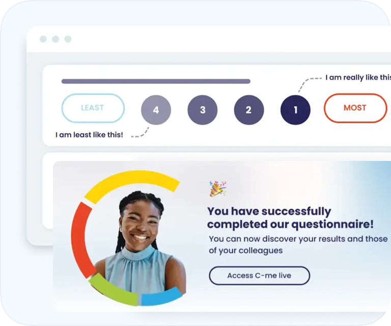 Psychometric colour test for healthcare companies