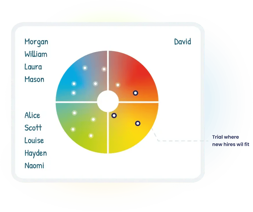 Psychometric test for recruitment